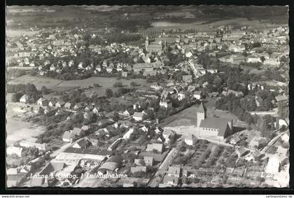 AK Lohne i. Oldbg., Luftaufnahme, Totalansicht