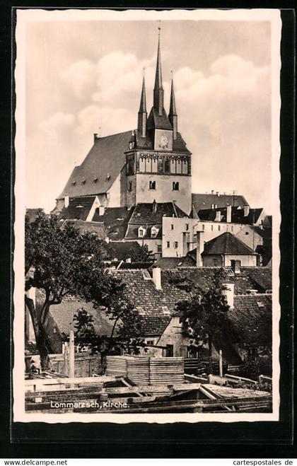 AK Lommatzsch, Kirche