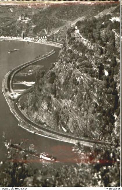 Loreley Lorelei Loreley-Felsen Burg x 1958