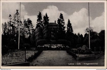 CPA Lohne in Oldenburg, Kriegerdenkmal