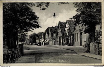 CPA Rotenburg in Hannover Rotenburg an der Wümme, Große Straße, Häuser