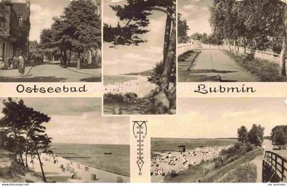 LUBMIN Ostseebad Strandpartien Strandstrasse