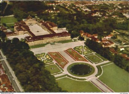 Ludwigsburg Wuerttemberg Schloss Ludwigsburg Fliegeraufnahme x 1964