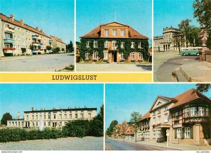 Ludwigslust Mecklenburg-Vorpommern John-Brinckman-Strasse Rathaus Schloss Bahnho