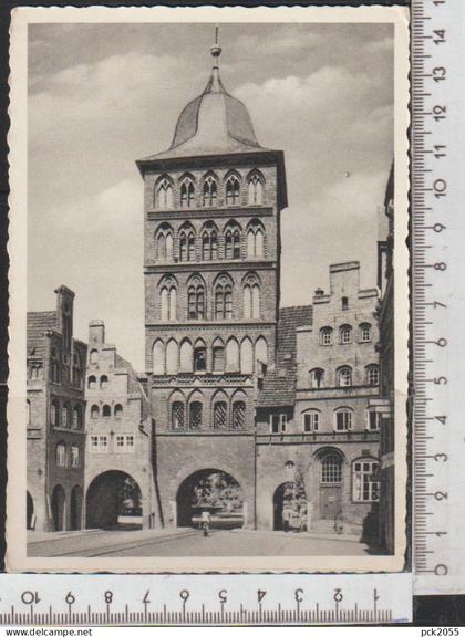 LÜBECK  - Burgtor - ECHT KUPFERTIEFDRUCK nicht gelaufen (AK 3514)
