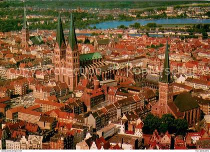 LueBECK  CITY Fliegeraufnahme