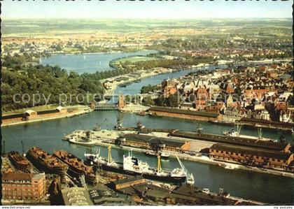 LueBECK  CITY Fliegeraufnahme
