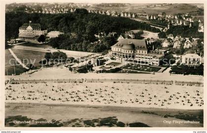 Travemuende Ostseebad Fliegeraufnahme