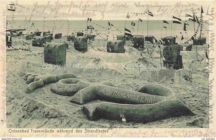 TRAVEMueNDE Ostseebad Waehrend des Strandfestes