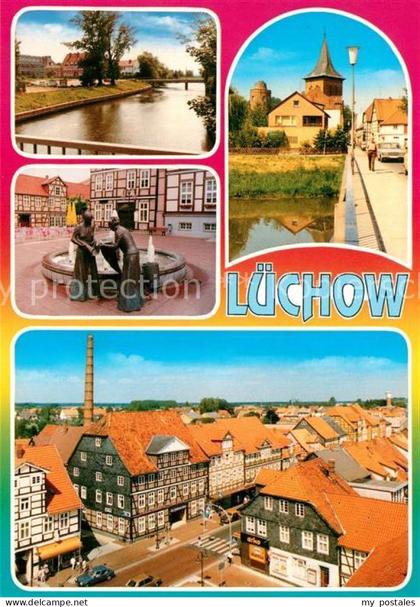 Luechow Wendeland Fachwerk Brunnen
