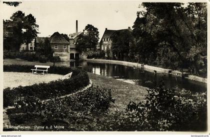 LÜDINGHAUSEN, Partie a.d. Mühle (1933) AK