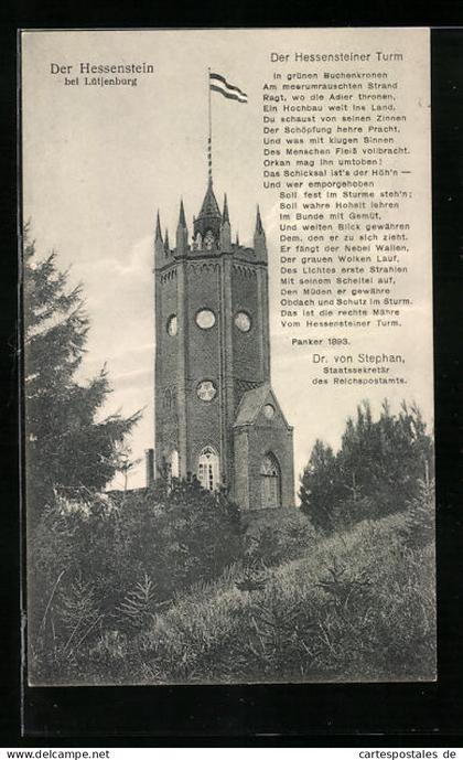 AK Lütjenburg, der Hessensteiner Turm