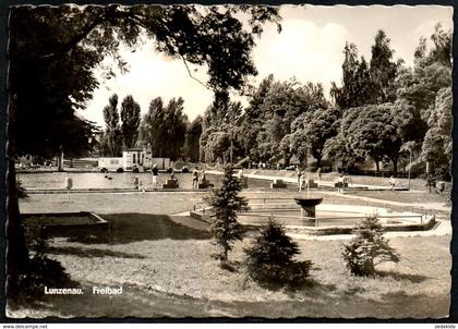 6221 - Lunzenau - Freibad - Springbrunnen - ERKA - R. Kallmer