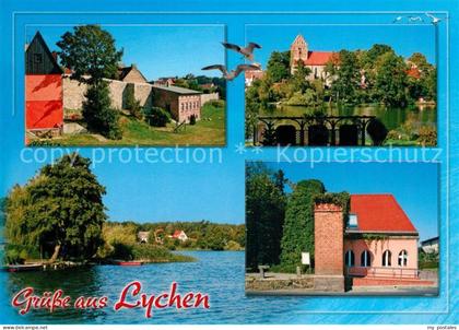 Lychen Kirche Seepartie