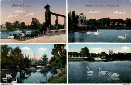 Magdeburg - Mehrbildkarte