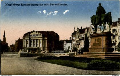 Magdeburg - Staatsbürgerplatz