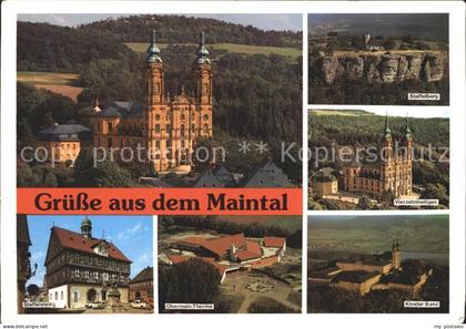 Maintal Basilika Vierzehnheiligen Staffelberg Staffelstein Obermain Therme Klost
