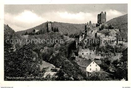 Manderscheid Eifel beide Burgen