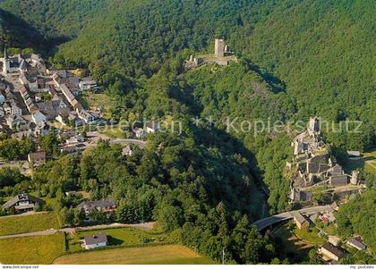 Manderscheid Eifel Oberburg Niederburg Fliegeraufnahme