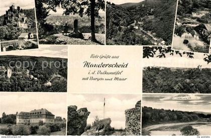 Manderscheid Eifel Oberburg Niederburg Mosenberger Maar