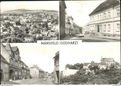 Mansfeld Suedharz Rathaus Schloss Lutherstrasse