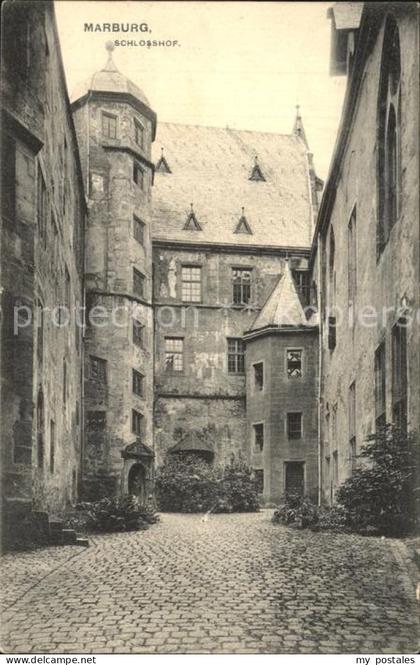 Marburg Lahn Schlosshof