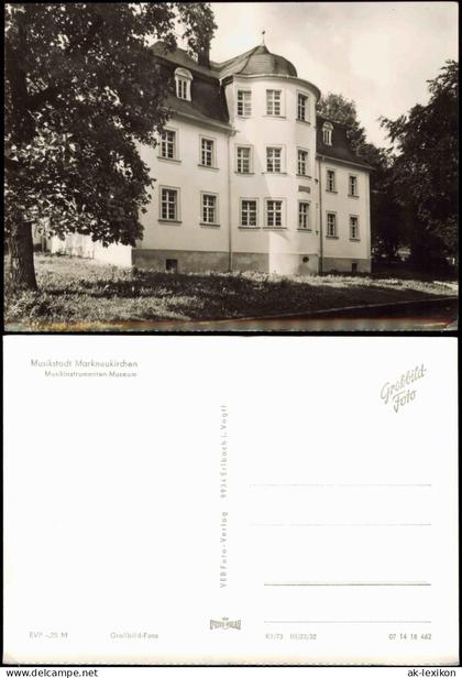 Markneukirchen Musikinstrumenten-Museum Musikstadt Markneukirchen 1973