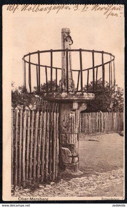 C7752 - Marsberg Obermarsberg - Schandpfahl - gel Nordhausen