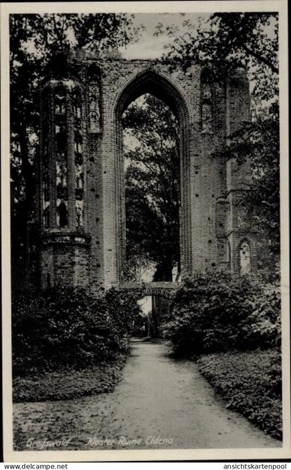 CPA Eldena Hansestadt Greifswald, Kloster Ruine
