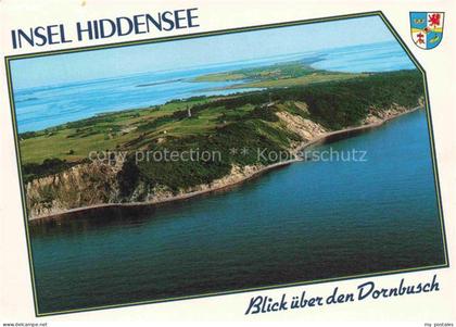 Hiddensee Insel Hiddensee Mecklenburg-Vorpommern Blick ueber den Dornbusch