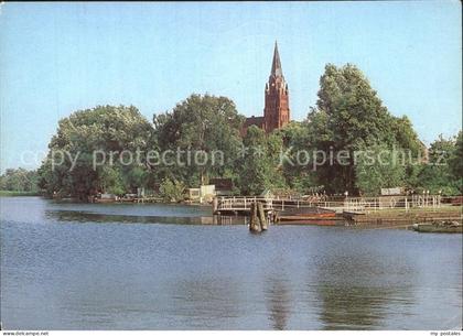 Roebel Mueritz Hafen Kirche