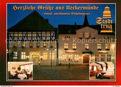 Ueckermuende Mecklenburg Vorpommern Hotel Restaurant Stadtkrug