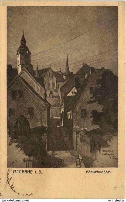 Meerane - Färbergasse