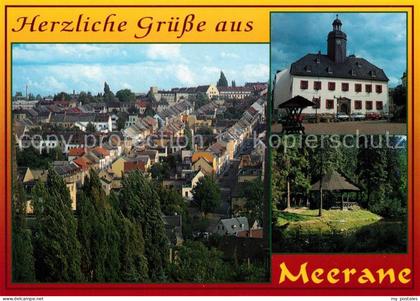 Meerane Stadtblick Schloss Park