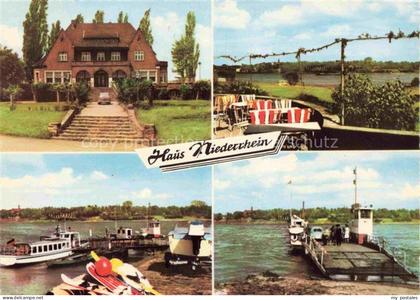 Meerbusch NRW Haus Niederrhein Faehre Panorama