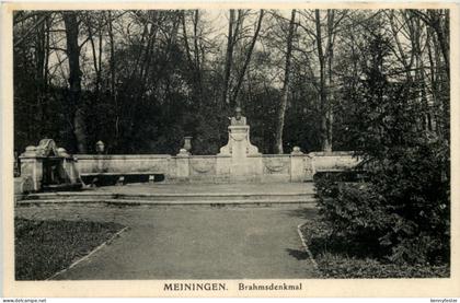Meiningen, Brahmsdenkmal