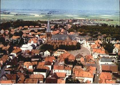 Meldorf Stadtbild mit Kirche Fliegeraufnahme