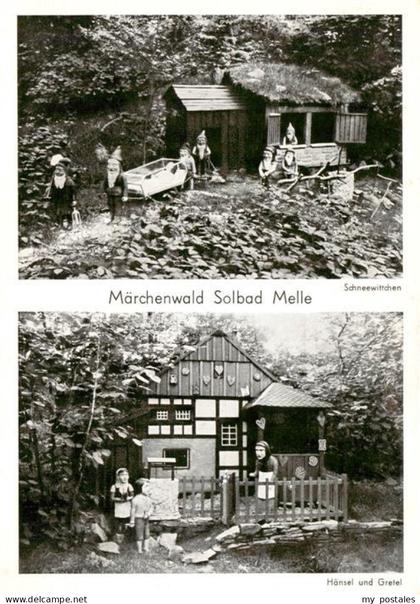 Melle  Osnabrueck Schweizerhaus Maerchenwald Solbad Melle Schneewittchen Haensel