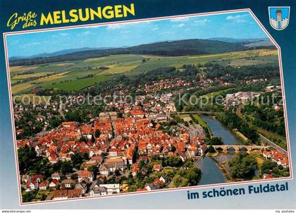 Melsungen Fulda Fliegeraufnahme