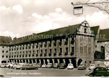 Memmingen Bayern Marktplatz