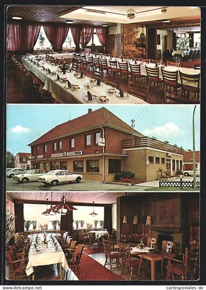 AK Meppen, Gaststätte Eppe mit Innenansichten
