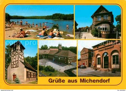 Michendorf Lienewitzsee Cafe am Kreuzpunkt Kirche Raststaette Bahnhof