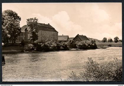 9202 - alte Foto Ansichtskarte - Milow Kr. Rathenow - Polyteschnische Oberschule Schule - gel - DDR 1964