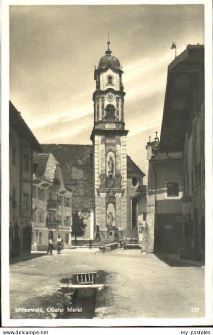 Mittenwald Bayern Mittenwald Markt