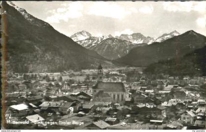 Mittenwald Bayern Mittenwald  x 1955