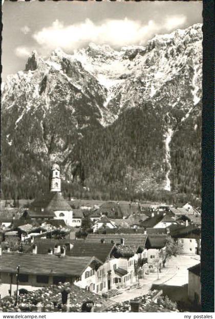 Mittenwald Bayern Mittenwald  x 1956