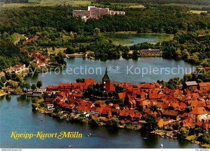 Moelln Lauenburg Fliegeraufnahme