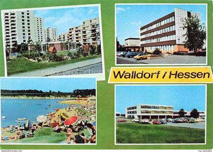 Walldorf Moerfelden-Walldorf Hessen Kindergarten Rathaus Badesee Gesamtschule