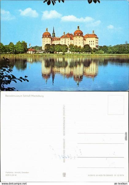 Ansichtskarte Moritzburg Barockmuseum Schloß Moritzburg 1978