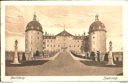 Moritzburg Sachsen Moritzburg Jagdschloss ungelaufen ca. 1920